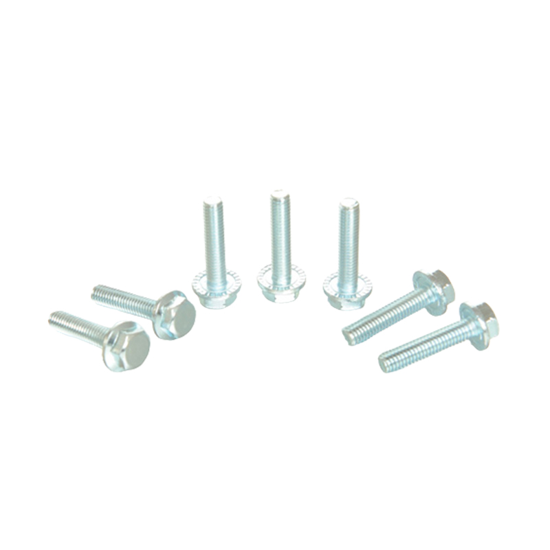 Hexagonal flange med pakning og tandskruer